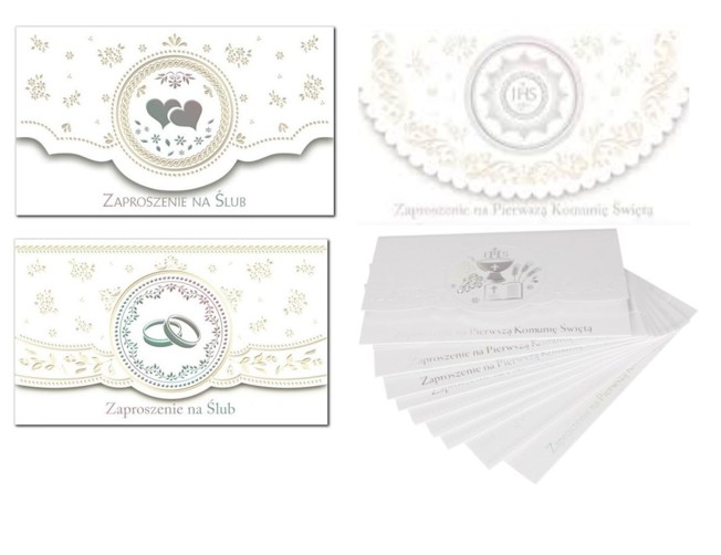 Zaproszenie Lux Edition ZLUX Pol-Mak